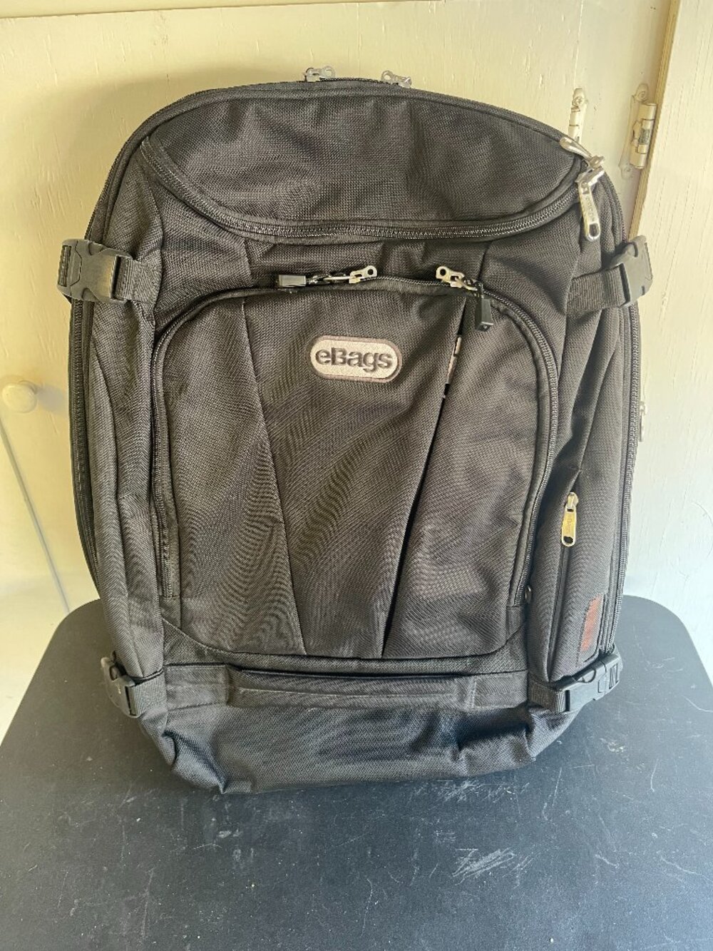 eBags Mother Lode TLS Weekender Convertible Travel Backpack – Jet Black